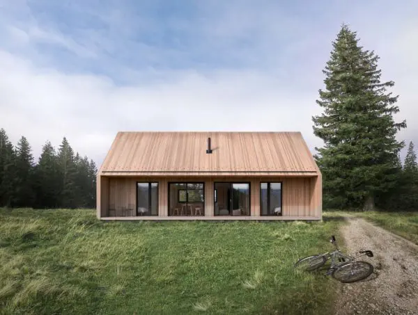 Bergen Natura könnyűszerkezetes családi ház