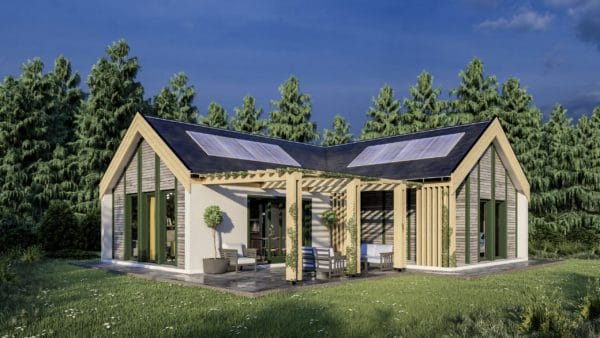 Az energiatakarékos megoldások varázsa: Fa gerendaházak